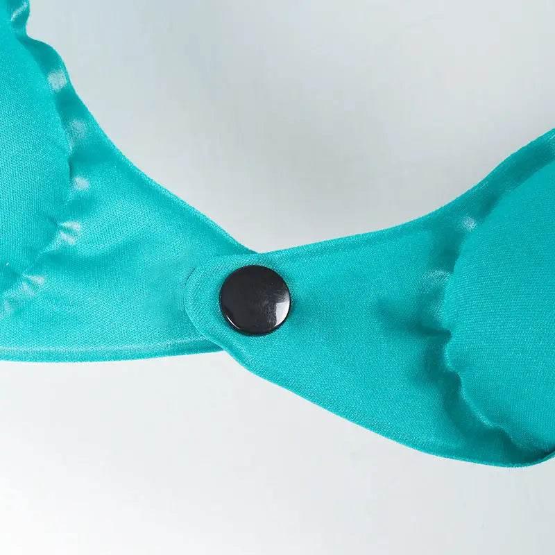 U Shape Neck Cushion Automatic Air Inflatable Travel Pillow - Estalios