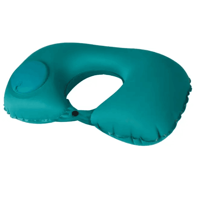 U Shape Neck Cushion Automatic Air Inflatable Travel Pillow - Estalios