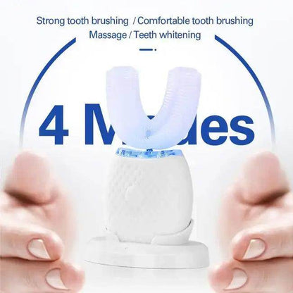 U-Shaped Smile Booster Electric Toothbrush for Bright Smiles - Estalios