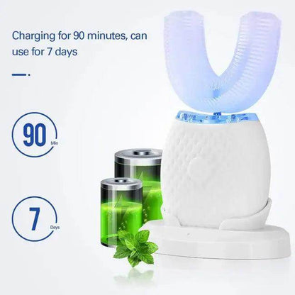U-Shaped Smile Booster Electric Toothbrush for Bright Smiles - Estalios