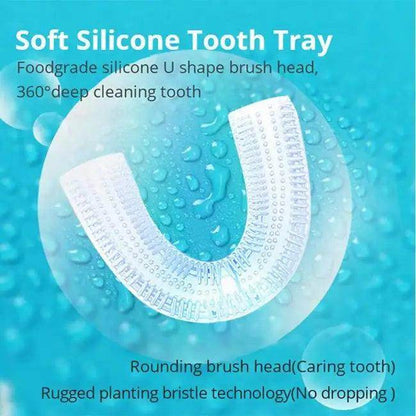 U-Shaped Smile Booster Electric Toothbrush for Bright Smiles - Estalios