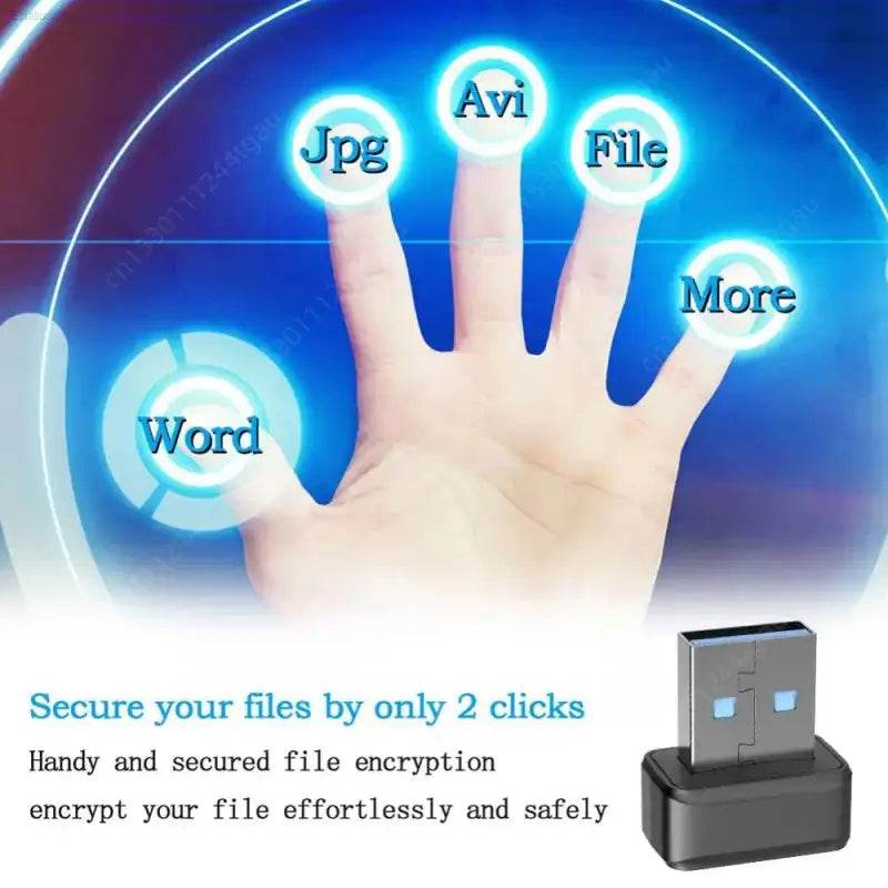 U5 U7 U8 Fingerprint Key USB Fingerprint Reader Module Device USB Fingerprint Reader For Windows 7 10 11 ForWindows Hello Dongle - Estalios