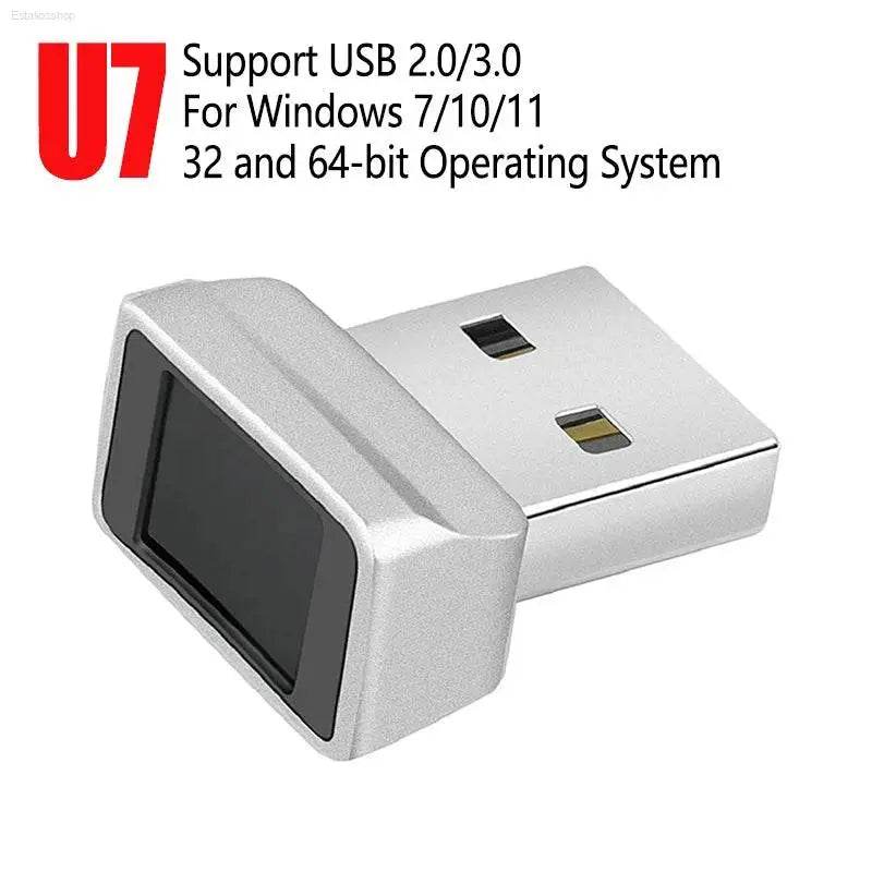 U5 U7 U8 Fingerprint Key USB Fingerprint Reader Module Device USB Fingerprint Reader For Windows 7 10 11 ForWindows Hello Dongle - Estalios