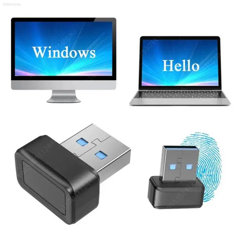 U5 U7 U8 Fingerprint Key USB Fingerprint Reader Module Device USB Fingerprint Reader For Windows 7 10 11 ForWindows Hello Dongle - Estalios