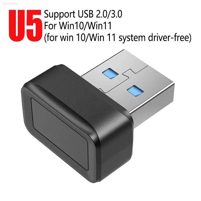 U5 U7 U8 Fingerprint Key USB Fingerprint Reader Module Device USB Fingerprint Reader For Windows 7 10 11 ForWindows Hello Dongle - Estalios