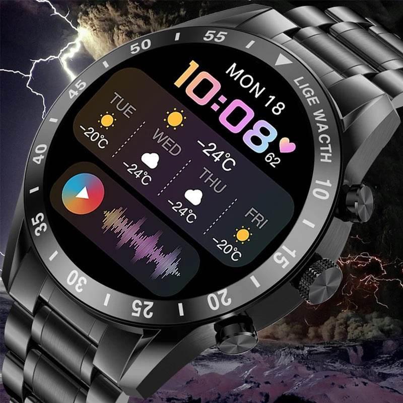 Ultimate Dual Smartwatches Vital Health Alerts and Weather in Style - Estalios