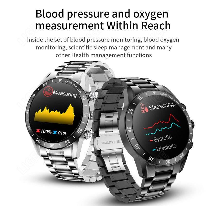 Ultimate Dual Smartwatches Vital Health Alerts and Weather in Style - Estalios