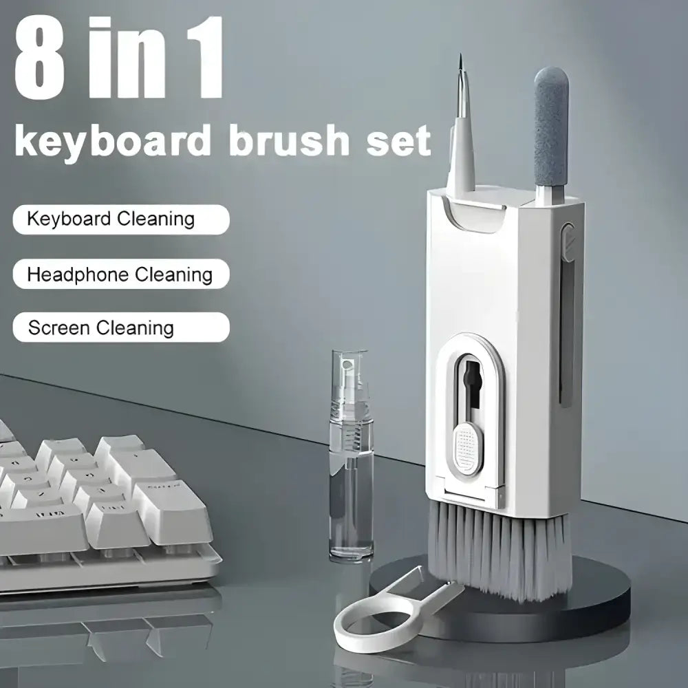 Ultimate Keyboard & Earphones Cleaning Kit with keyboard cleaning kit and earphones cleaner brush