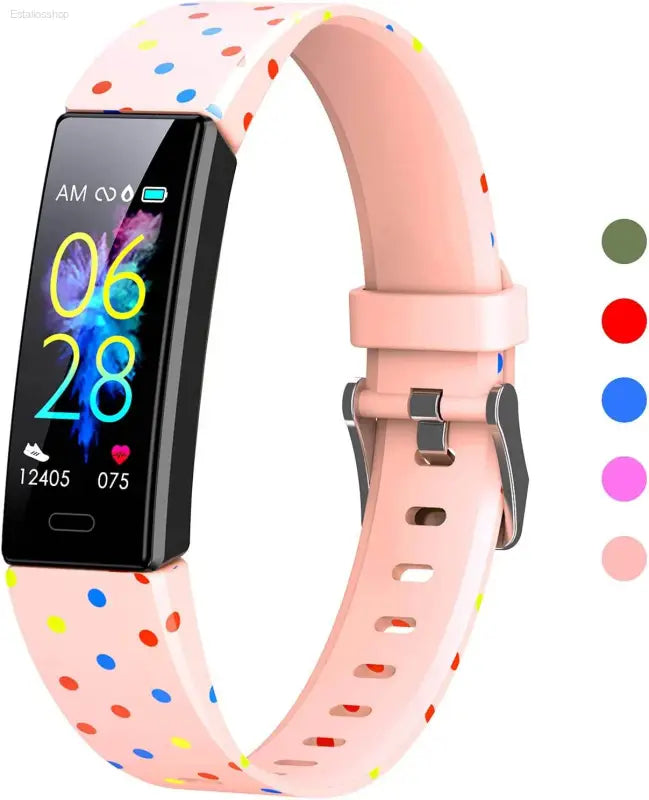 Ultimate Kids Fitness Tracker Watch - Waterproof Smart Watch with 11 Sports Modes, Pedometer & Stopwatch for Ages 6-16 - Estalios