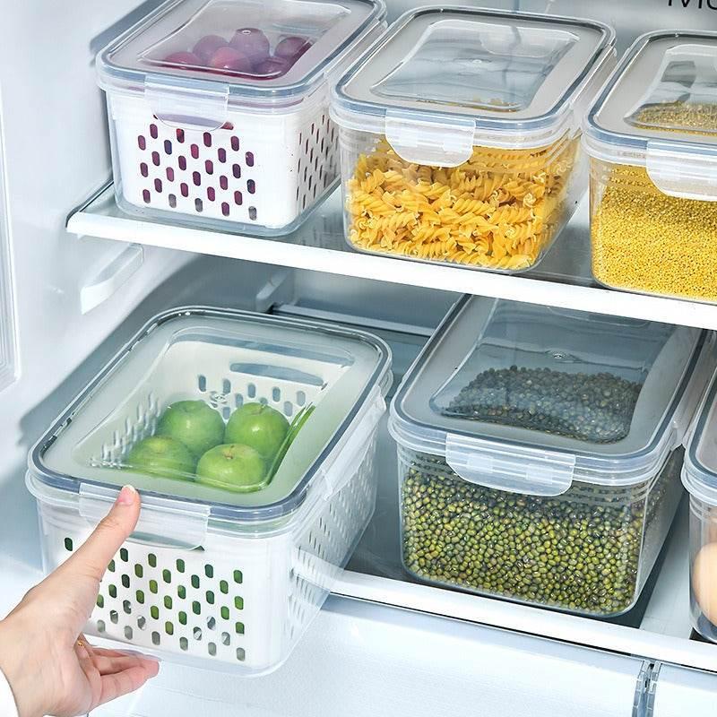 Ultimate Stackable Clear Food Container with Secure Lid - Estalios