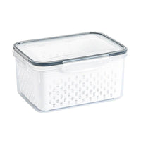Ultimate Stackable Clear Food Container with Secure Lid - Estalios