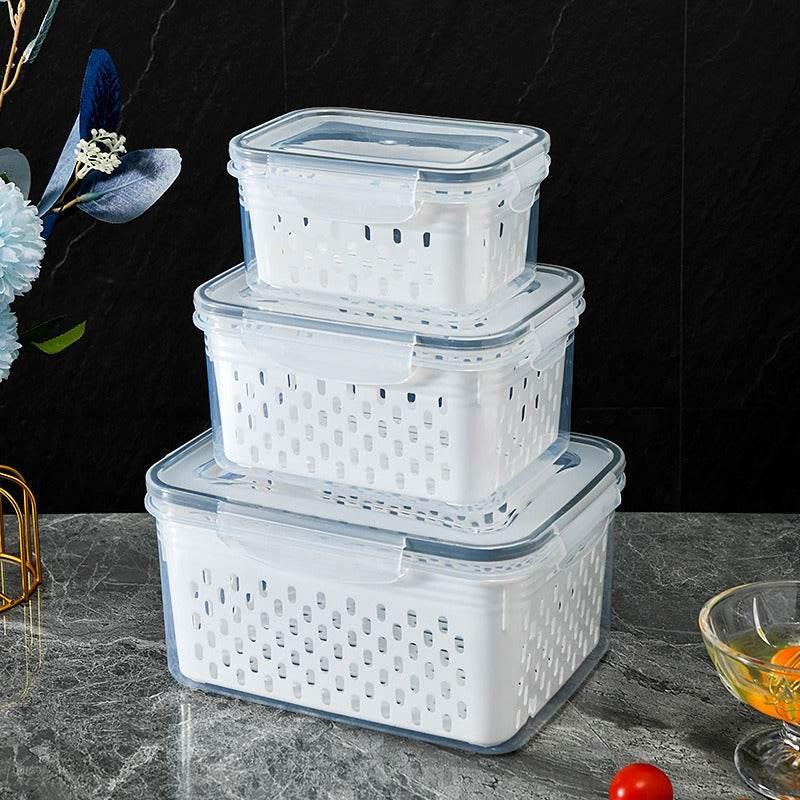 Ultimate Stackable Clear Food Container with Secure Lid - Estalios
