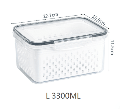 Ultimate Stackable Clear Food Container with Secure Lid - Estalios