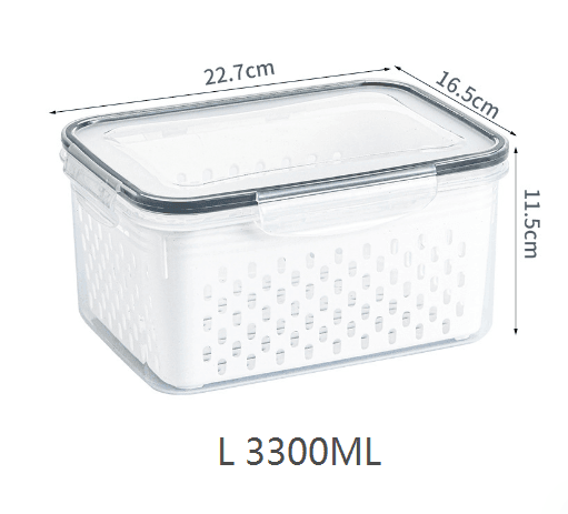 Ultimate Stackable Clear Food Container with Secure Lid - Estalios