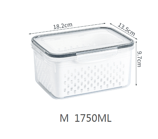 Ultimate Stackable Clear Food Container with Secure Lid - Estalios