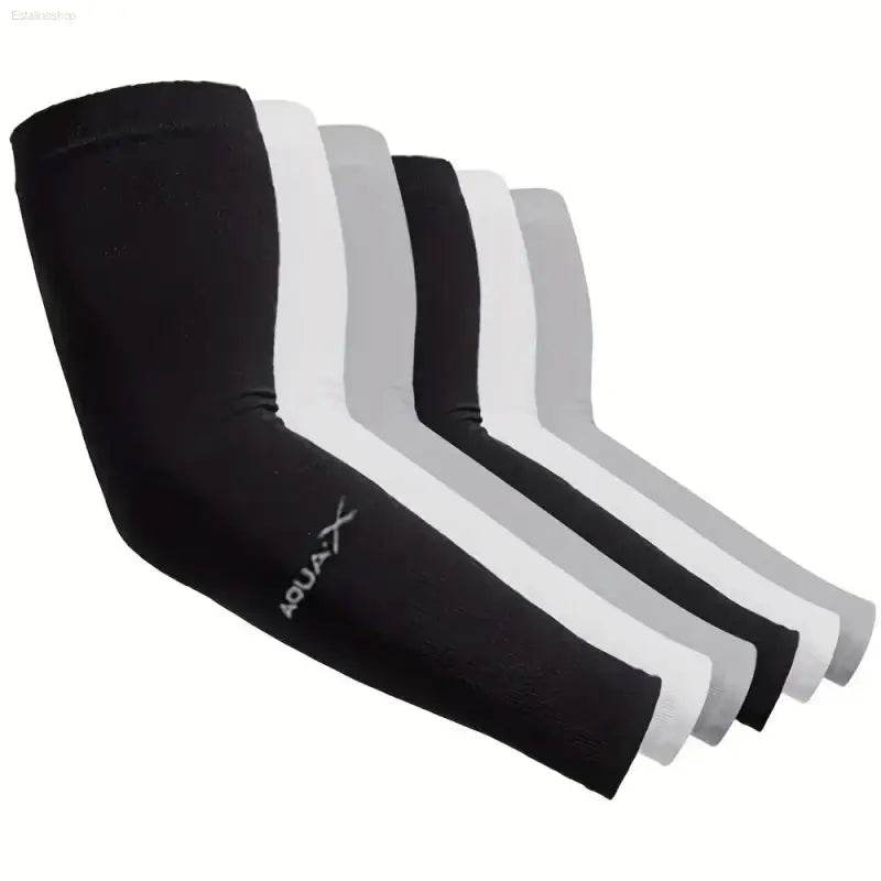 Ultimate UV Protection Sleeve Set - 3 Pairs of Breathable Sun Defense for Sports, Driving & Outdoor Fun - Estalios