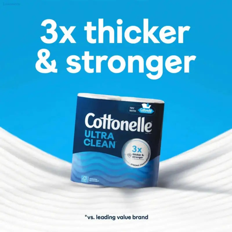 Cottonelle Ultra Clean toilet paper.