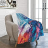 Ultra-Soft Micro Fleece Blanket 40" x 50" Made In USA.