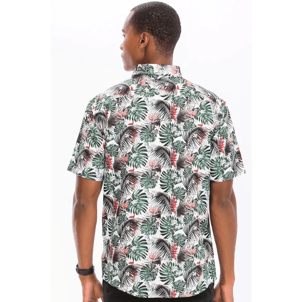 Tropical Vibe Unleashed: Mens Island Shirt! - Estalios