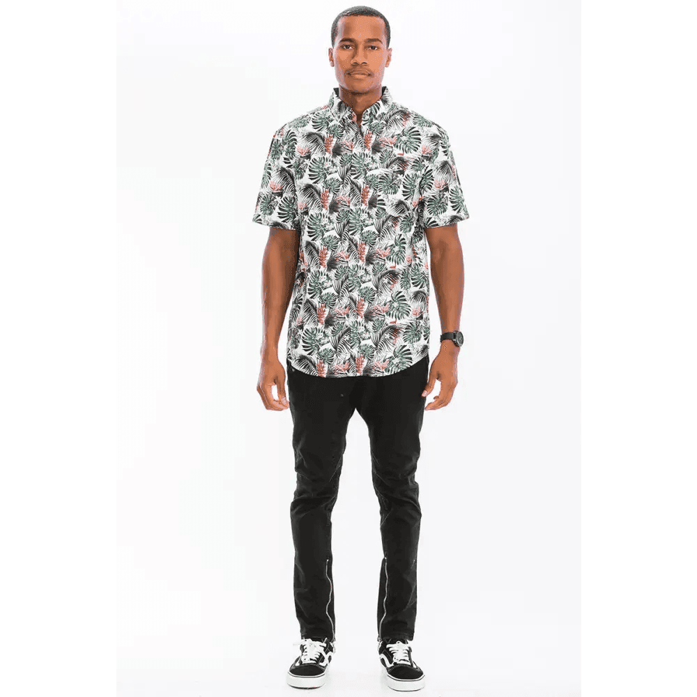 Tropical Vibe Unleashed: Mens Island Shirt! - Estalios