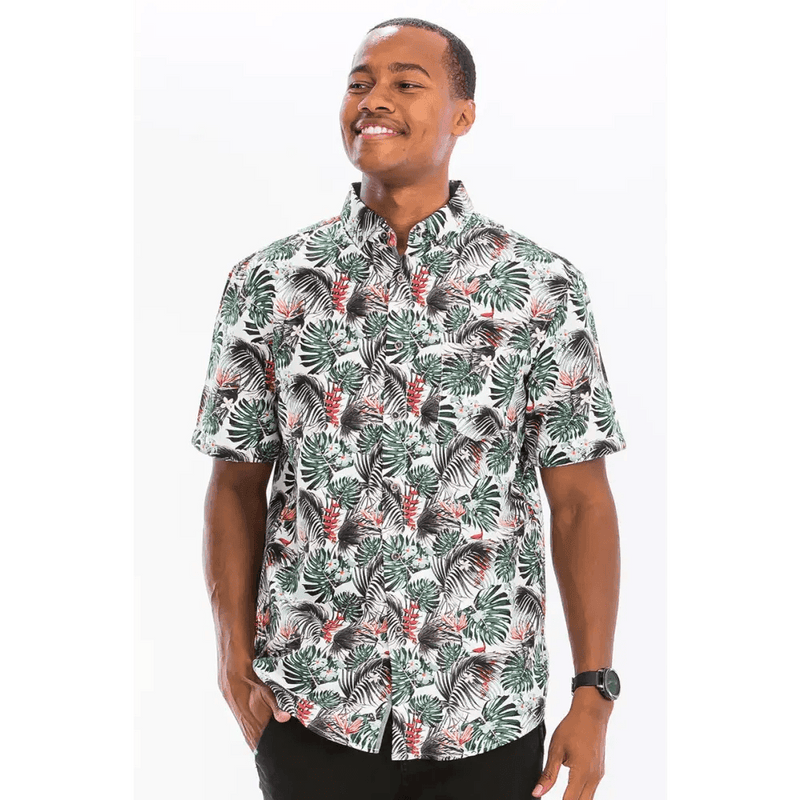 Tropical Vibe Unleashed: Mens Island Shirt! - Estalios