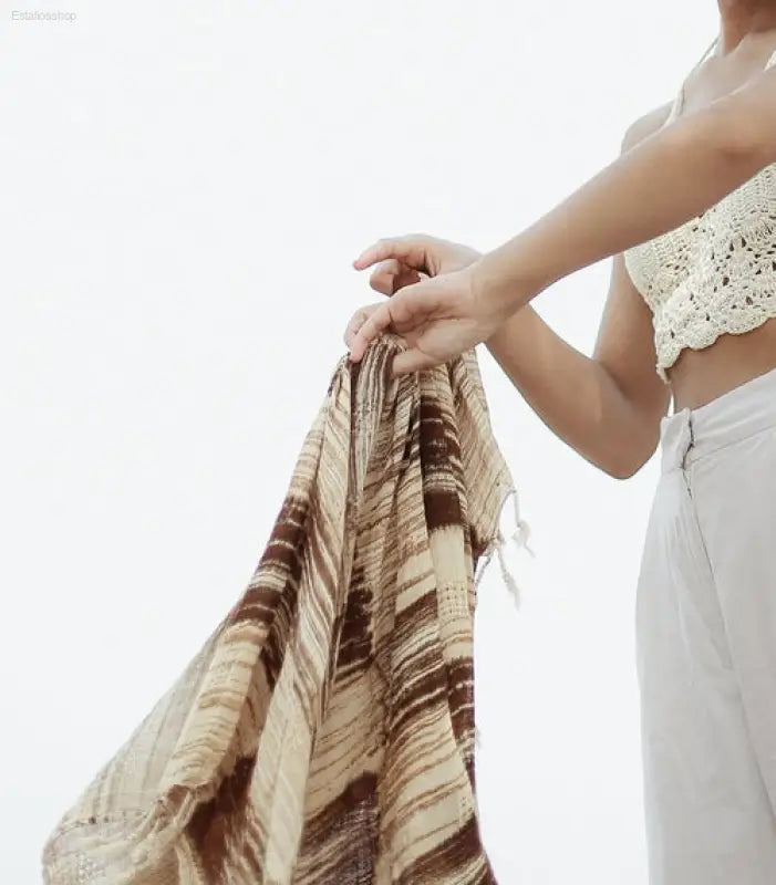🌟 Unique Style – Handwoven Cotton Scarf | Perfect for Adding a Touch of Elegance to Any Outfit