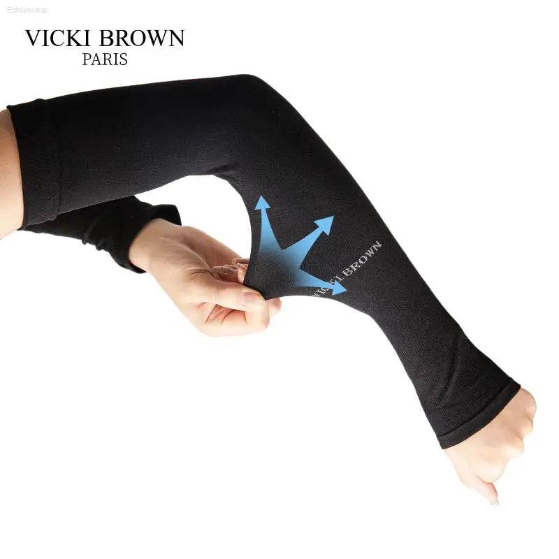 Unisex Ice Silk Sun Protection Sleeves for Outdoor Sports - Ultimate Cycling & Driving Hand Protection (1 Pack) - Estalios