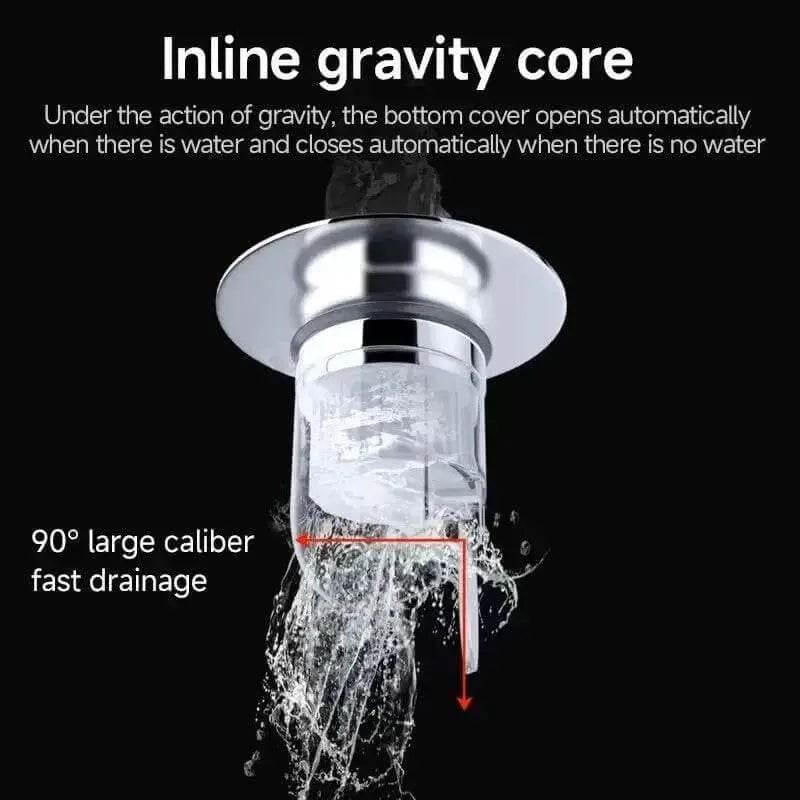 Universal Basin Pop-up Drain Filter for Hair and Debris - Estalios
