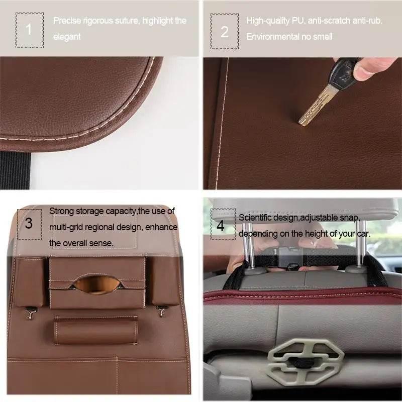 Universal Car Seat Back Storage Bag Organizer for Kids - Estalios