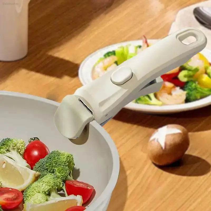 Universal Ergonomic Removable Pot Handle for Cookware - Estalios
