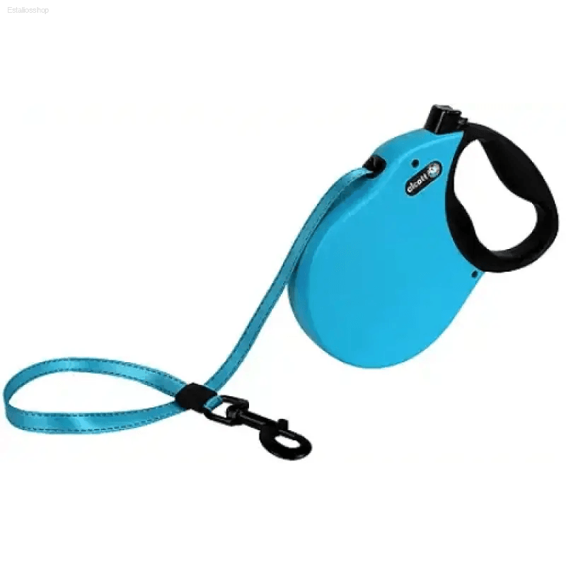 Unleash Adventure: The Blue Retractable Dog Leash Product Description: Introducing the Blue Retractable Dog Leash, your ultimate solution for stress- - Estalios
