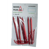 Unleash Adventure with Vibrant Red Tent Stakes Pack of 6 - Estalios