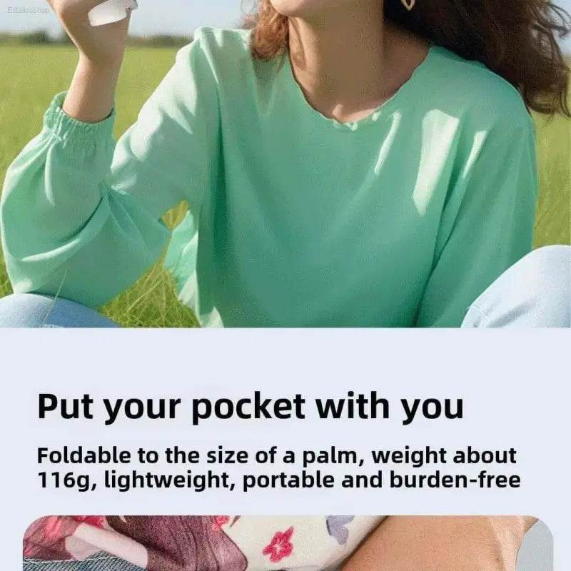 Lightweight, foldable pocket item.