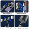 Smartphone tripod features.