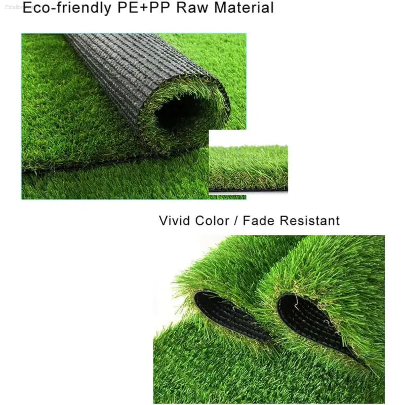 Artificial grass roll.