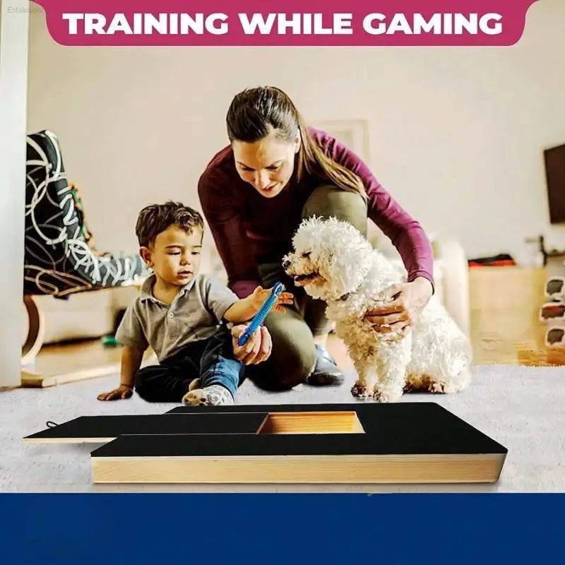 Stress-Free Dog Nail Care Kit: Scratch Pad & Treat Box for Happy Pups - Estalios