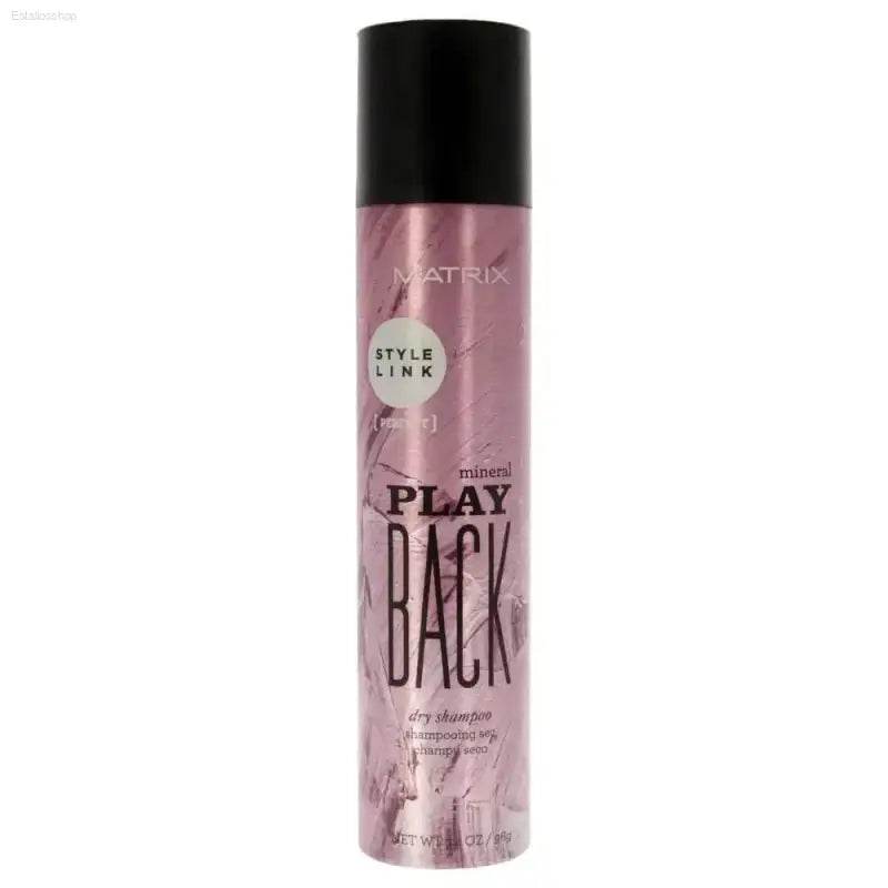 Unleash Pink Power with Matrix Dry Shampoo! **product Description** Get Ready to Rock Second-day Hair Like Never Before with Matrix Style Link Play - Estalios