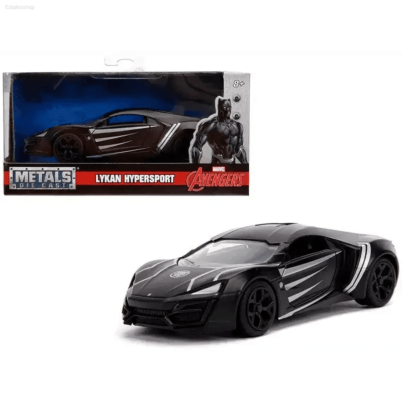 Unleash the Black Lykan Hypersport Beast! this Black Lykan Hypersport Diecast Car is a Must-have for any Serious Collector - Estalios