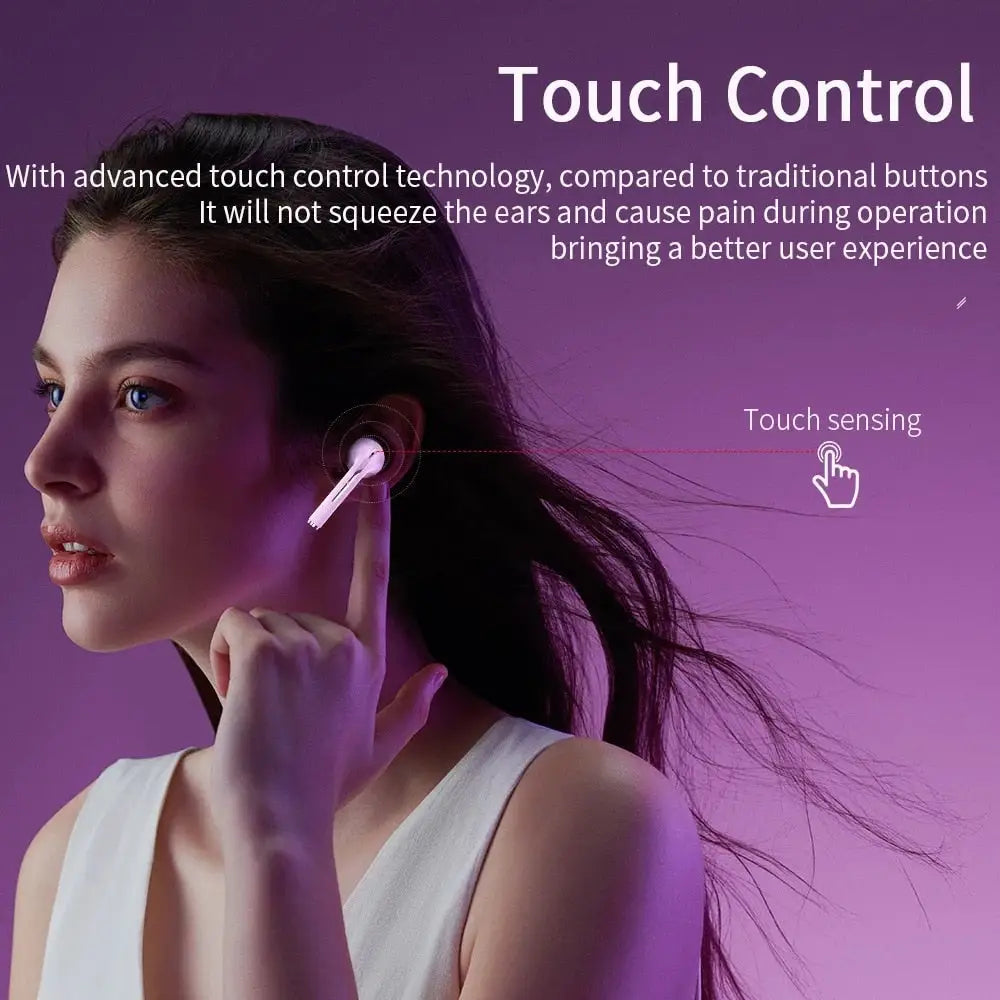 Wireless earbuds with touch control from Dragon J-Max Bluetooth for ultimate convenience