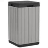 Unleash the Gray Guardian: Large Capacity Outdoor Storage! this Gray Guardian Storage Solution is your Answer to Conquering Outdoor Clutter, Offering Durable and Discreet Containment - Estalios