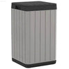 Unleash the Gray Guardian: Large Capacity Outdoor Storage! this Gray Guardian Storage Solution is your Answer to Conquering Outdoor Clutter, Offering Durable and Discreet Containment - Estalios