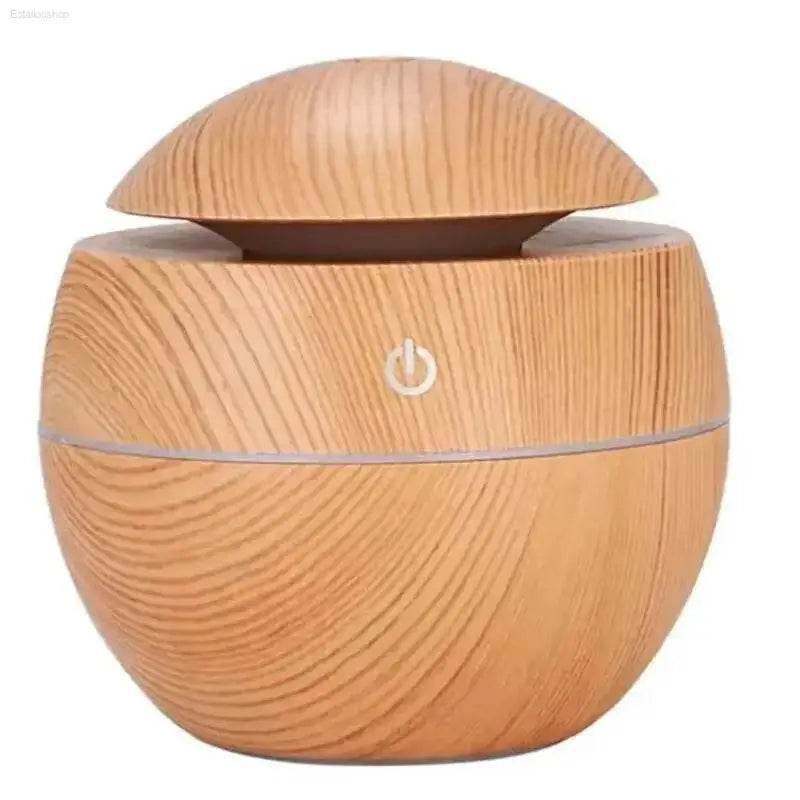 Wood-grain humidifier.