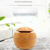 Wooden-look humidifier.