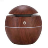 Brown woodgrain humidifier.