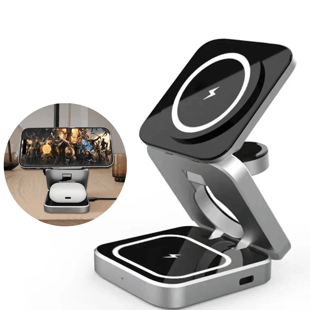Unleash Wireless Power with the 3 in 1 Charging Hub Today - Estalios