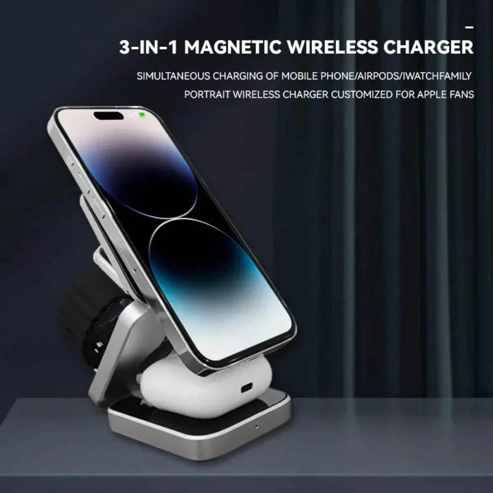 Unleash Wireless Power with the 3 in 1 Charging Hub Today - Estalios