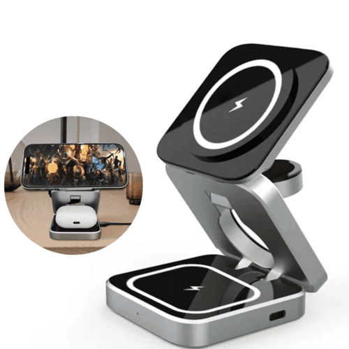 Unleash Wireless Power with the 3 in 1 Charging Hub Today - Estalios