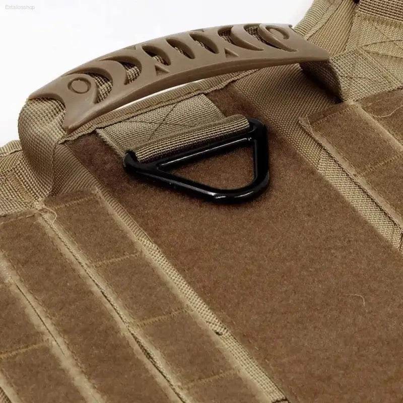 Unleash your Dog: Tan Tactical Dog Harness with Perfect Chest Girth! **product Description** Gear Up your Furry Friend with the Ultimate Tan Tactical - Estalios