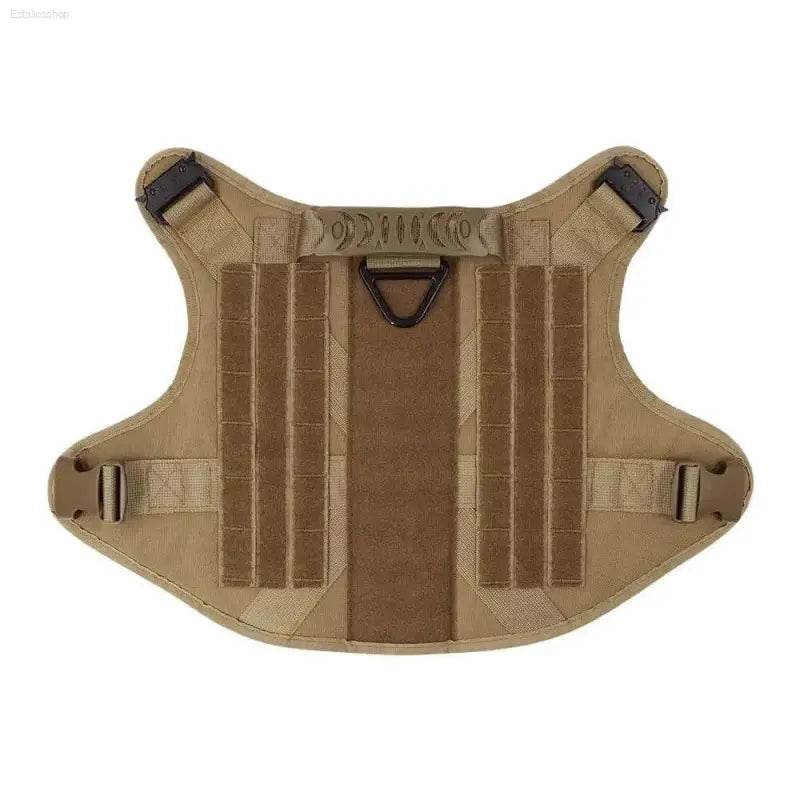Unleash your Dog: Tan Tactical Dog Harness with Perfect Chest Girth! **product Description** Gear Up your Furry Friend with the Ultimate Tan Tactical - Estalios