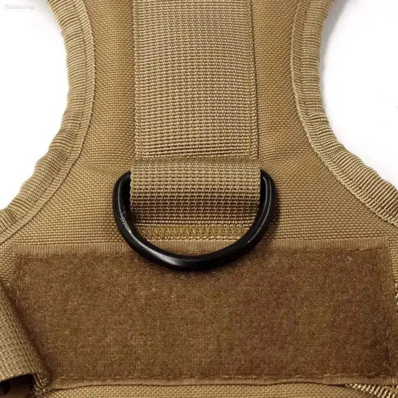 Unleash your Dog: Tan Tactical Dog Harness with Perfect Chest Girth! **product Description** Gear Up your Furry Friend with the Ultimate Tan Tactical - Estalios